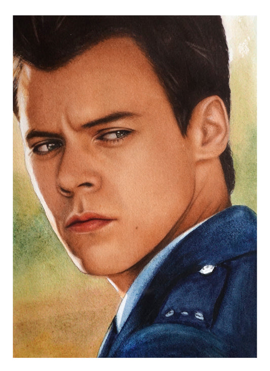 My policeman- Harry Styles watercolor print