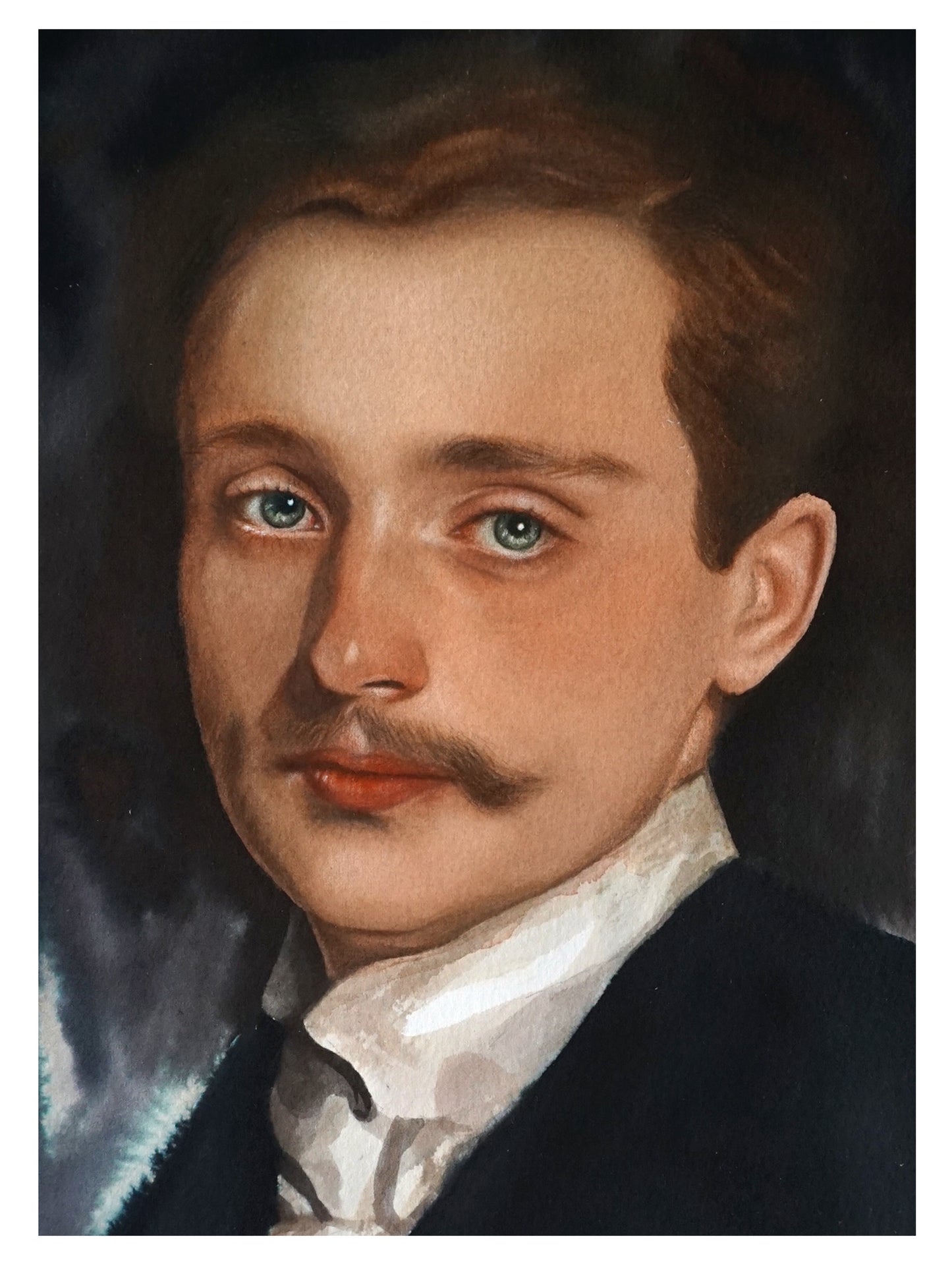 "Léon Delafosse" watercolor masterstudy